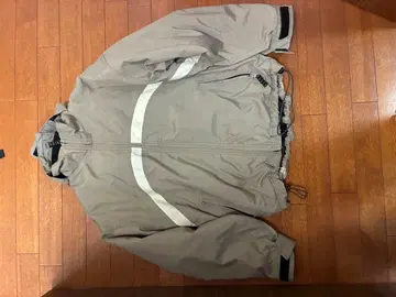 GAP 충전솜 나일론 자켓 S 그레이지 풀 집업 후드 부착