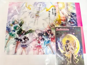 세일러문 카페 런치 매트 엽서 2종 세트