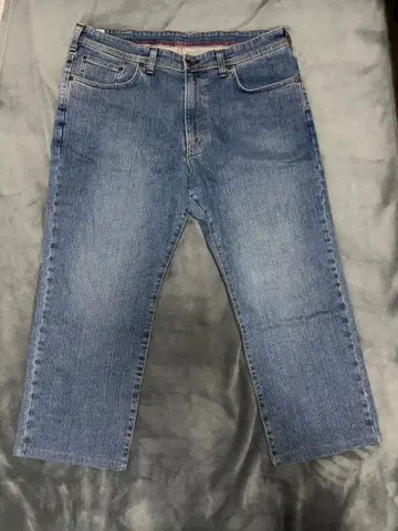 EDWIN F404 데님 팬츠 사이즈 40 라이트 블루