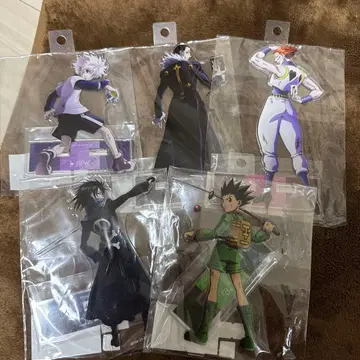 싸우는 등 BIC 아크릴 스탠드 클로로, 히소카, 페이탄, 곤, 키루아