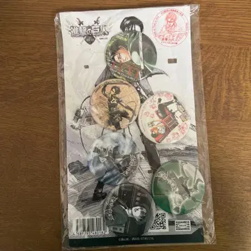 진격의 거인 히타 미개봉 새상품 캔뱃지