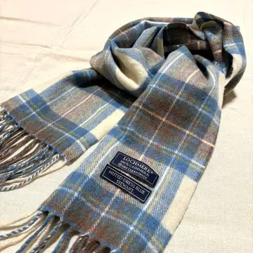 LOCHMERE 캐시미어 100% 체크 머플러