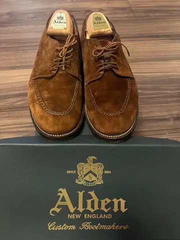 [ 1월 12일까지 SALE 1만 엔 할인 ] Alden 스웨이드 신발