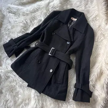 헤이세이 갸루 P코트 그런지 다크코어 숏 기장 archive y2k