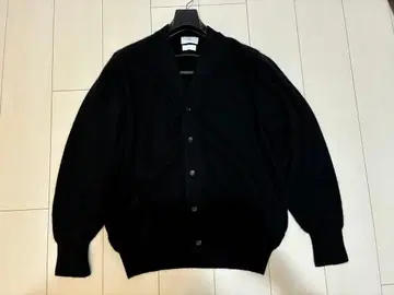 HERILL 100% 캐시미어 블랙 가디건