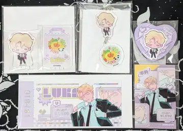 에이리언 스테이지 ALIEN STAGE 애니카페 캔뱃지 특전 루카