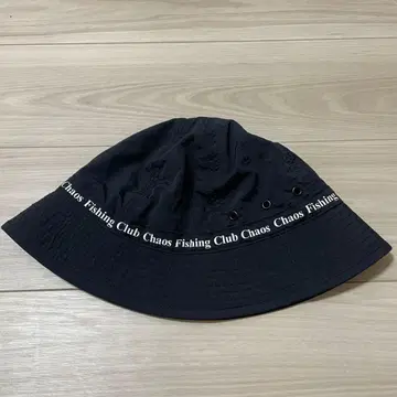 chaos fishing club 버킷햇 Black