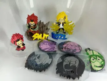 나의 히어로 아카데미아 피규어와 러버 마스코트