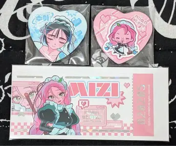 에이리언 스테이지 ALIEN STAGE 애니카페 캔뱃지 미지 스아