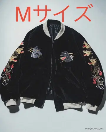 미사용 새상품 BEAMS JAPAN 별주 토요 테일러 고질라 스카잔 M