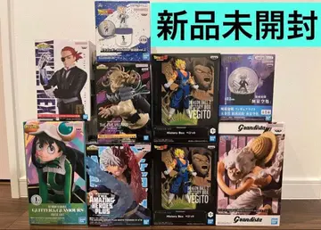 최신 인형뽑기 경품 피규어 묶음 판매 드래곤볼 외 9점 세트