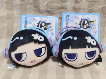 아노 x 배드마츠마루 마스코트 부착 머리끈 아노짱 2개