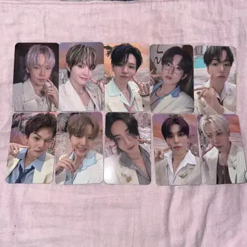 treasure cd 구매 혜택 회장 트레이딩 카드 컴프 전 멤버 세트