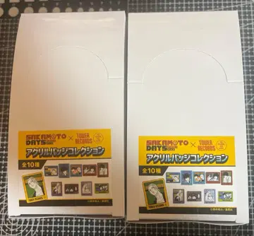 사카모토 데이즈 타워 레코드 아크릴 배지 컬렉션 2개 세트