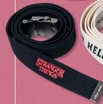 Stranger Things niko and 벨트 블랙