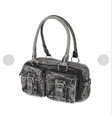 X-girl (더블 포켓 핸드백 숄더백)