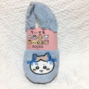 치이카와 (먼작귀) 하치와레 룸슈즈 리본 포함 룸커버 룸삭스