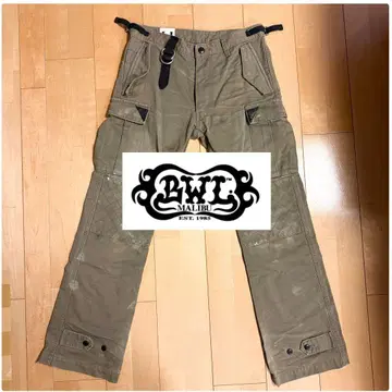 빌 월 레더/윌리엄 월 데미지 카고 팬츠
