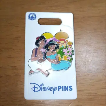 해외 디즈니 알라딘 재스민 핀 배지