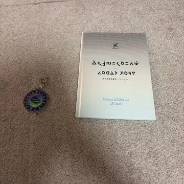 포켓몬 레전드 아트북과 키링