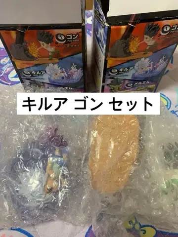 HUNTER x HUNTER 데스크탑 헌터 3 키루아 곤 세트