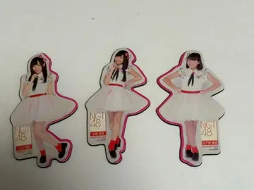 NGT48 마그넷 3개 세트 스키야 콜라보