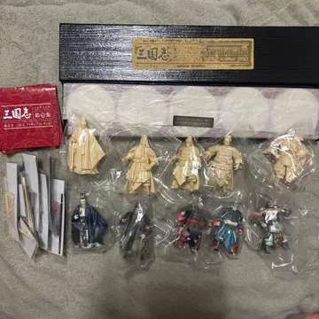 카이요도 삼국지 피규어 컬렉션 제1집 전종 세트 + 특제 받침대 세트