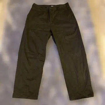 XLARGE 블랙 치노 팬츠 34 사이즈 중고품