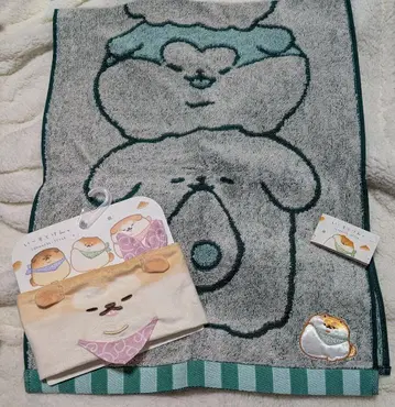 이스트켄 페이스 타월 시바코페 헤어밴드 아키타코메코 돈키 한정판