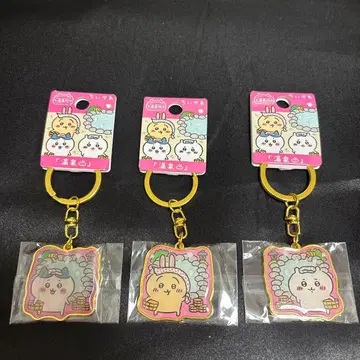 치이카와 (먼작귀) 온천 아크릴 키링 3개 세트