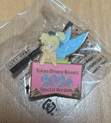 도쿄 디즈니 리조트 팅커벨 2026 핀 배지!
