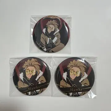 나의 히어로 아카데미아 히로아카 히어로플라자 앉아있어 캔뱃지 호크스