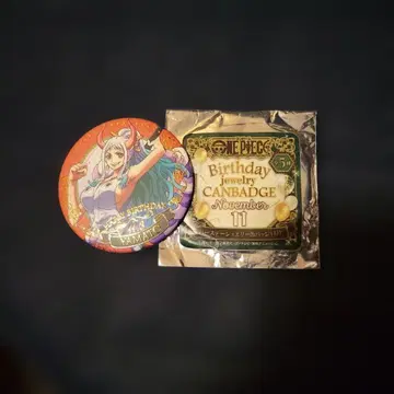 ONE PIECE 야마토 벌스데이 캔뱃지 11월