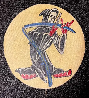 grim reaper FLIGHT JACKET PATCH
