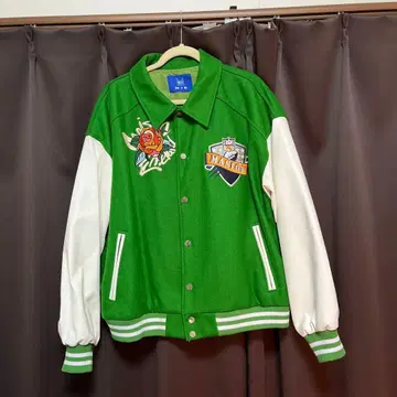 MAISON EMERALD 바시티 자켓