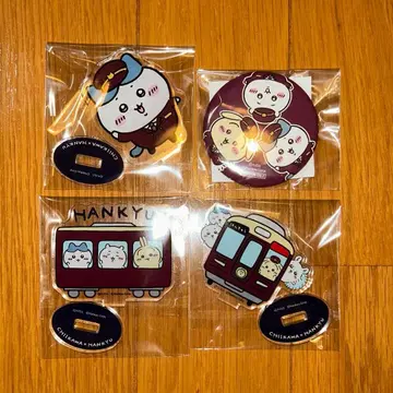 치이카와 한큐 아크릴 스탠드 캔뱃지