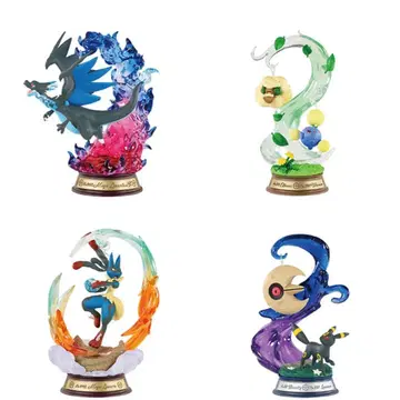 포켓몬 메가리자몽X 엘풍 메가루카리오 블래키