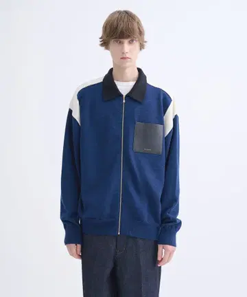 Studious 별주 Cullni Zip Knit Blouson 1 블루
