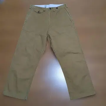 CORONA 브라운 덕 팬츠 워크 팬츠 UTILITY 팬츠 M 사이즈