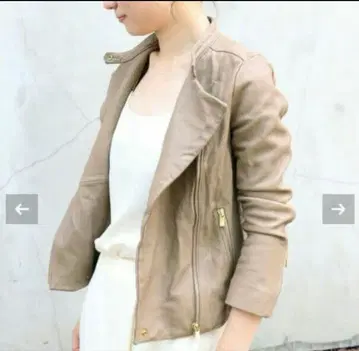 Noble 스테디셀러 램 가죽 라이더스 38