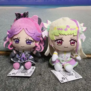영화 너와 아이돌 프리큐어 코롯토 만마루 프리 페이스 봉제 인형 2개