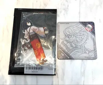 귀멸의 칼날 말띠 이구로 오바나이 아크릴 스탠드 코스터