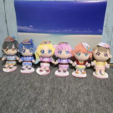 하스노소라 여학원 스쿨 아이돌 클럽 누이프리케 오스와리 6체 세트