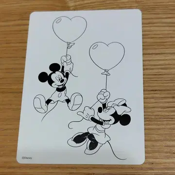 디즈니 스토어 가위바위보 카드 색칠놀이 72번