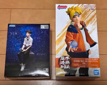 소년 피규어 2종 세트 에반게리온 & 나루토