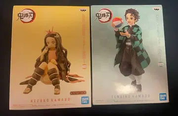 귀멸의 칼날 카마도 탄지로 네즈코 피규어 세트