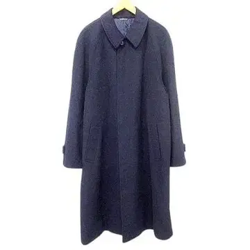 더반 DURBAN 일본 정품 캐시미어 100% 스텐카라 코트 네이비