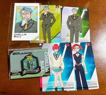 GQuuuuuuX 샤리아 불 핀즈 캐릭터 포토 카드 컬렉션