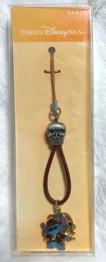 도쿄디즈니씨 7주년*스티치*스트랩*인디아나 존스