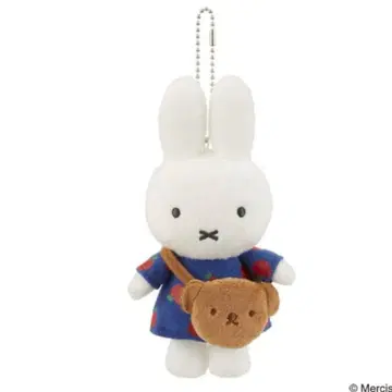 미피 스타일 보리스 미니백 마스코트 키체인 사과